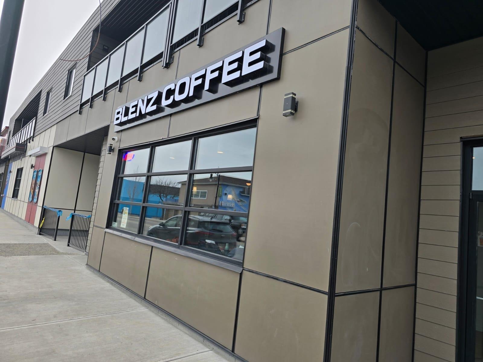 Blenz Coffee café built by DQ Construction