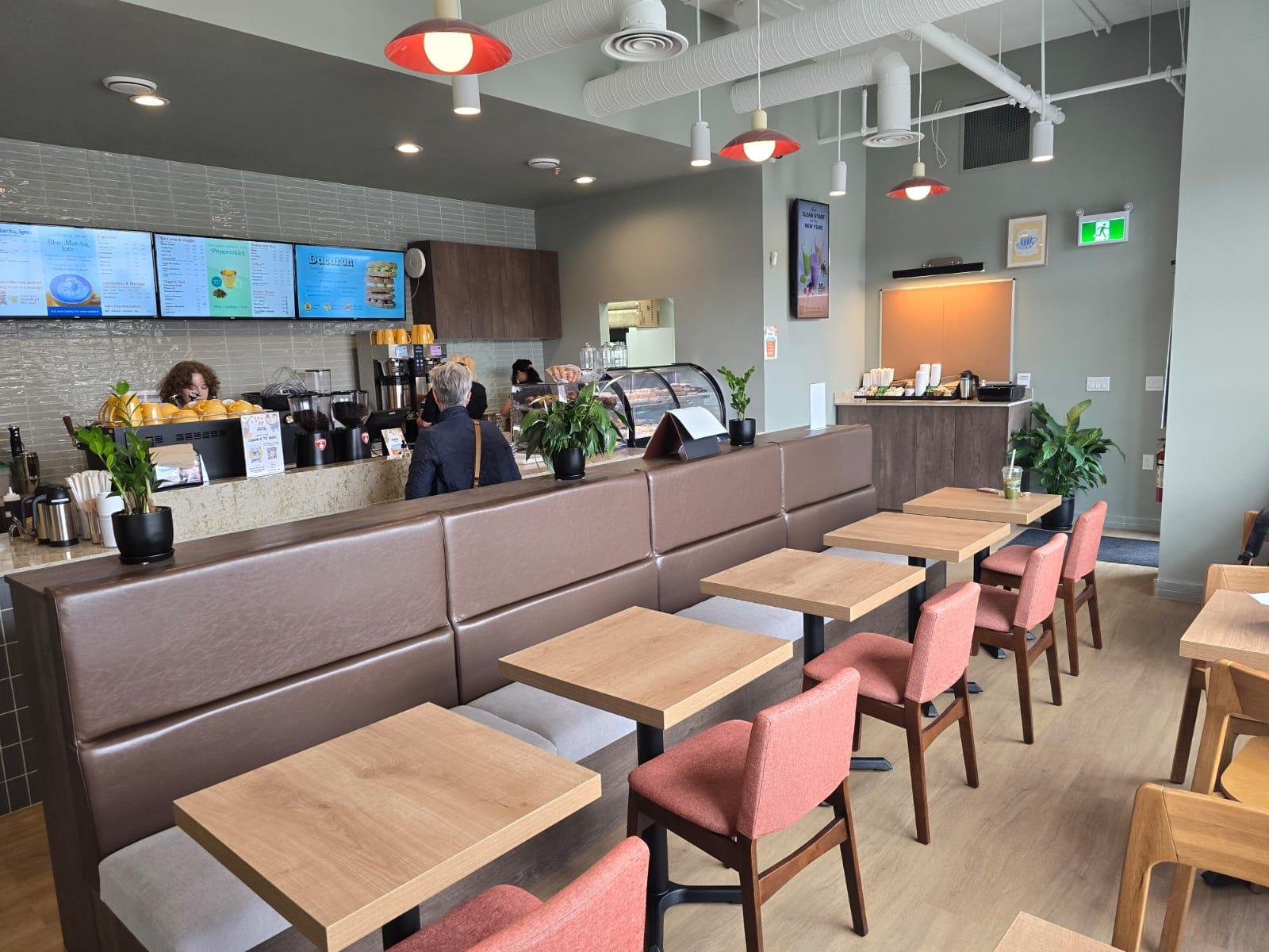 Blenz Coffee cafe construction by DQ Construction, photo 3