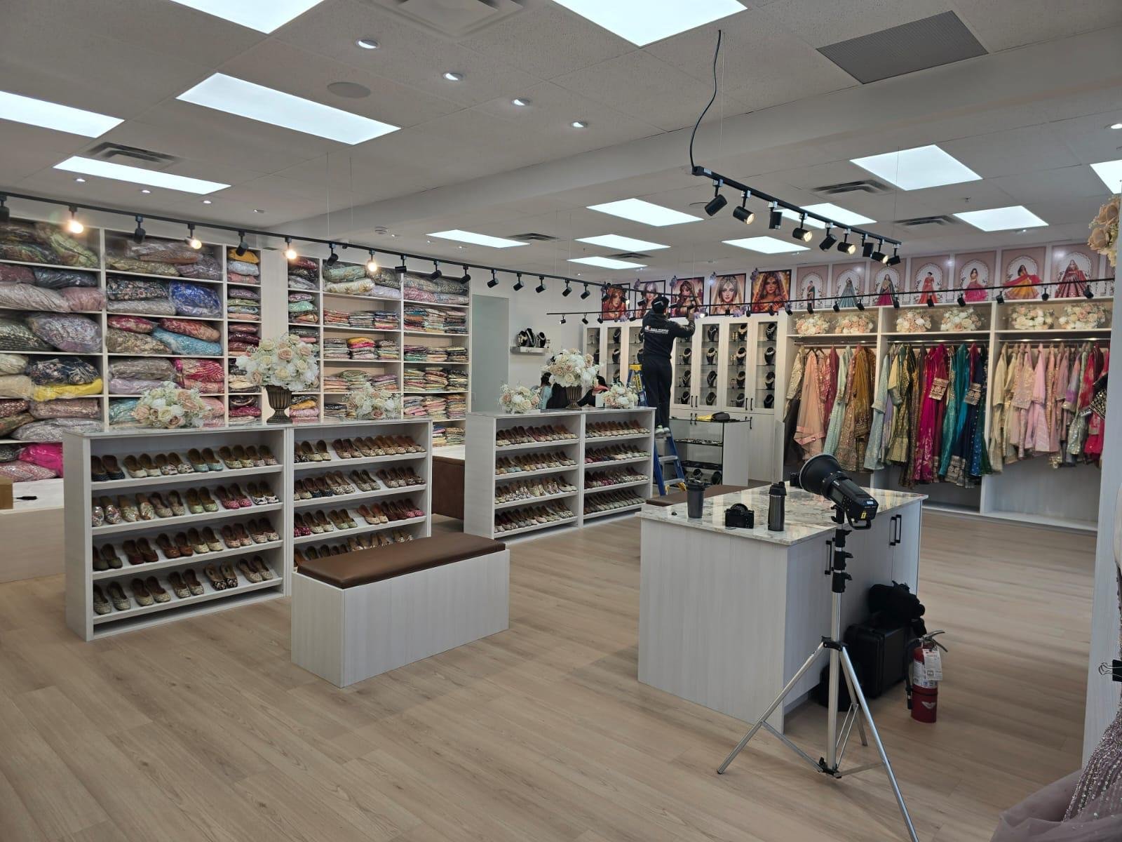 Completed retail store built by DQ Construction in British Columbia